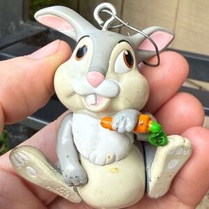 Disney Thumper Action Figure Bunny Poseable McDonalds Happy Meal Toy VTG 1988